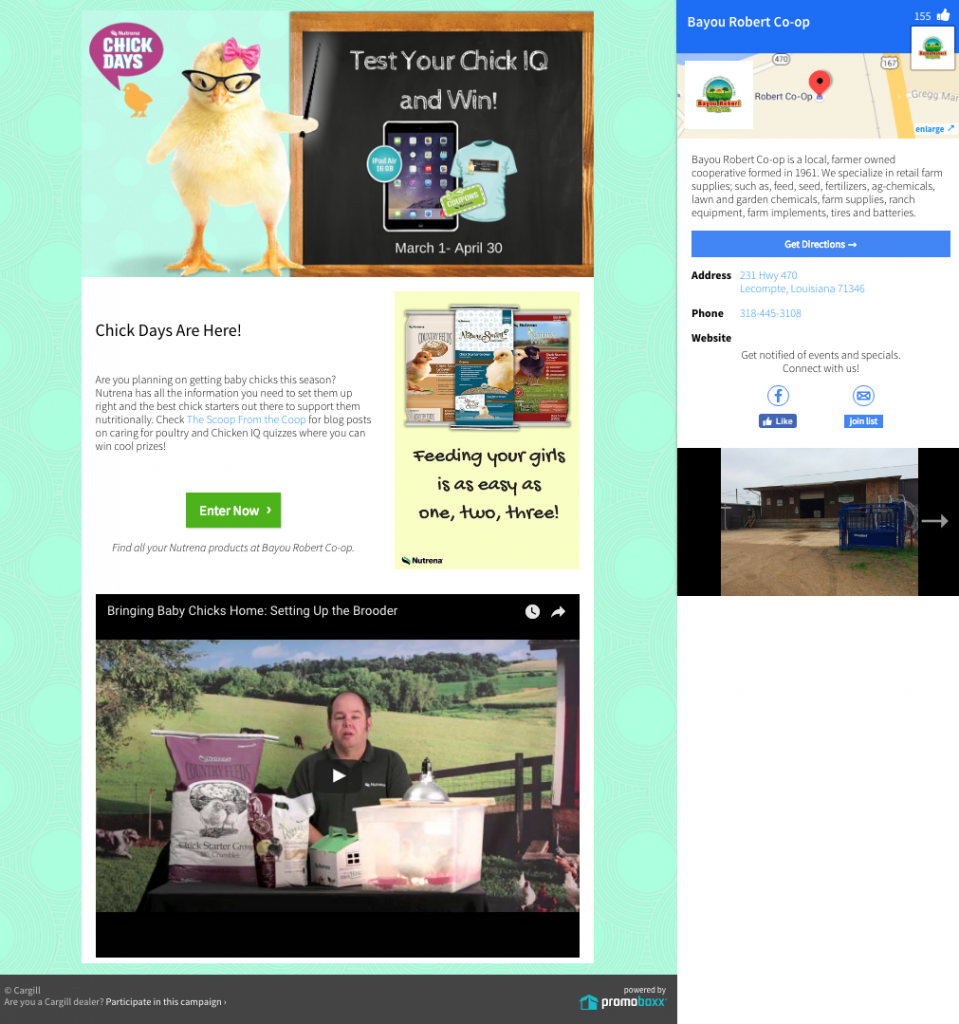 cargill local ads landing page