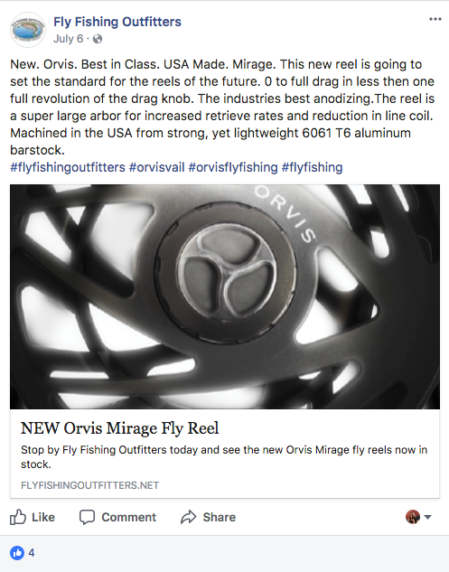 Orvis Local Retailers Share
